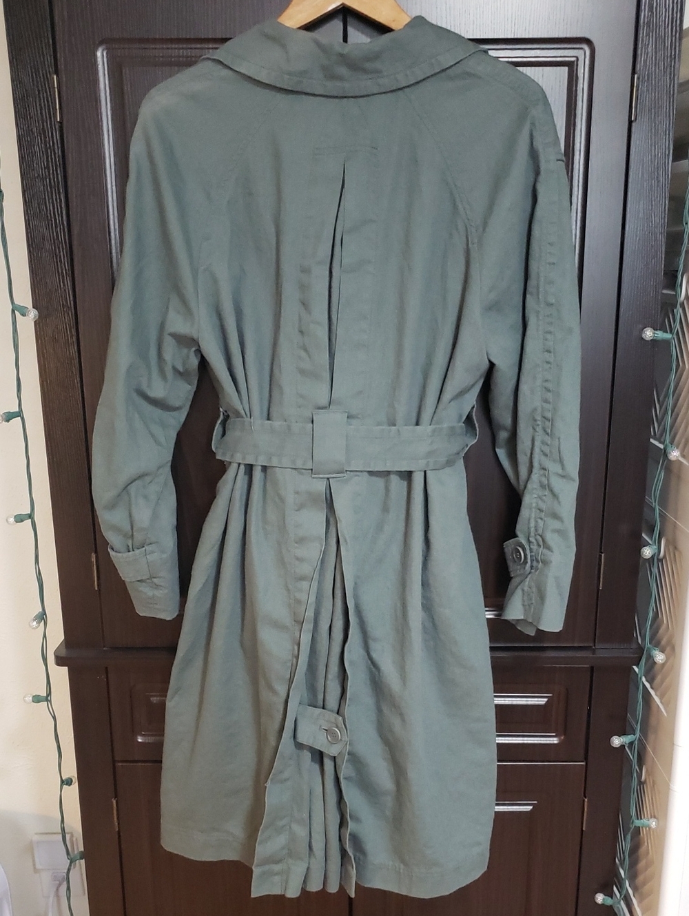 Madewell | Textural Trench Coat, Large - Picture 12 of 14